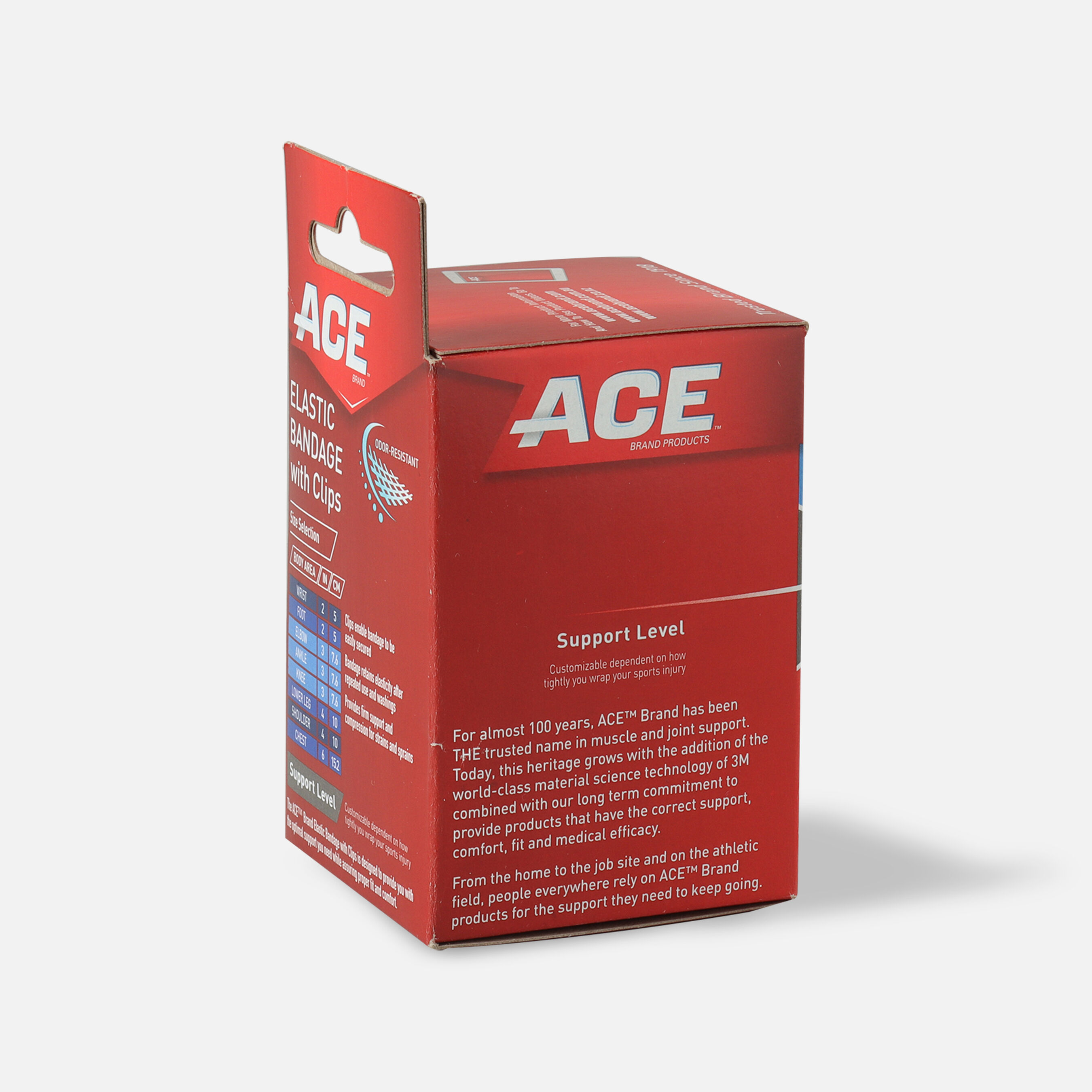 FSA Eligible Ace 3" Elastic Bandage with Clips Black FSA Store