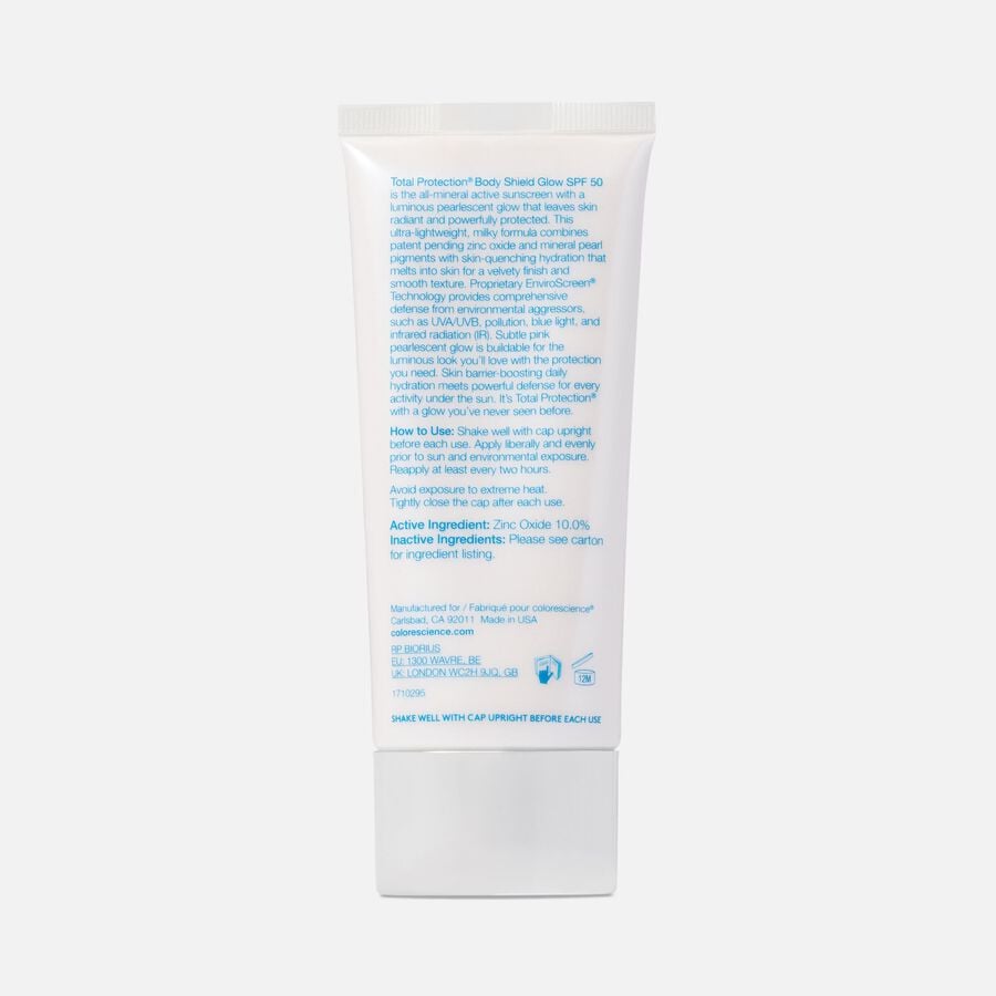 Colorescience Total Protection&reg; Body Shield Glow, SPF 50, Glow, 3 fl. oz., , large image number 1