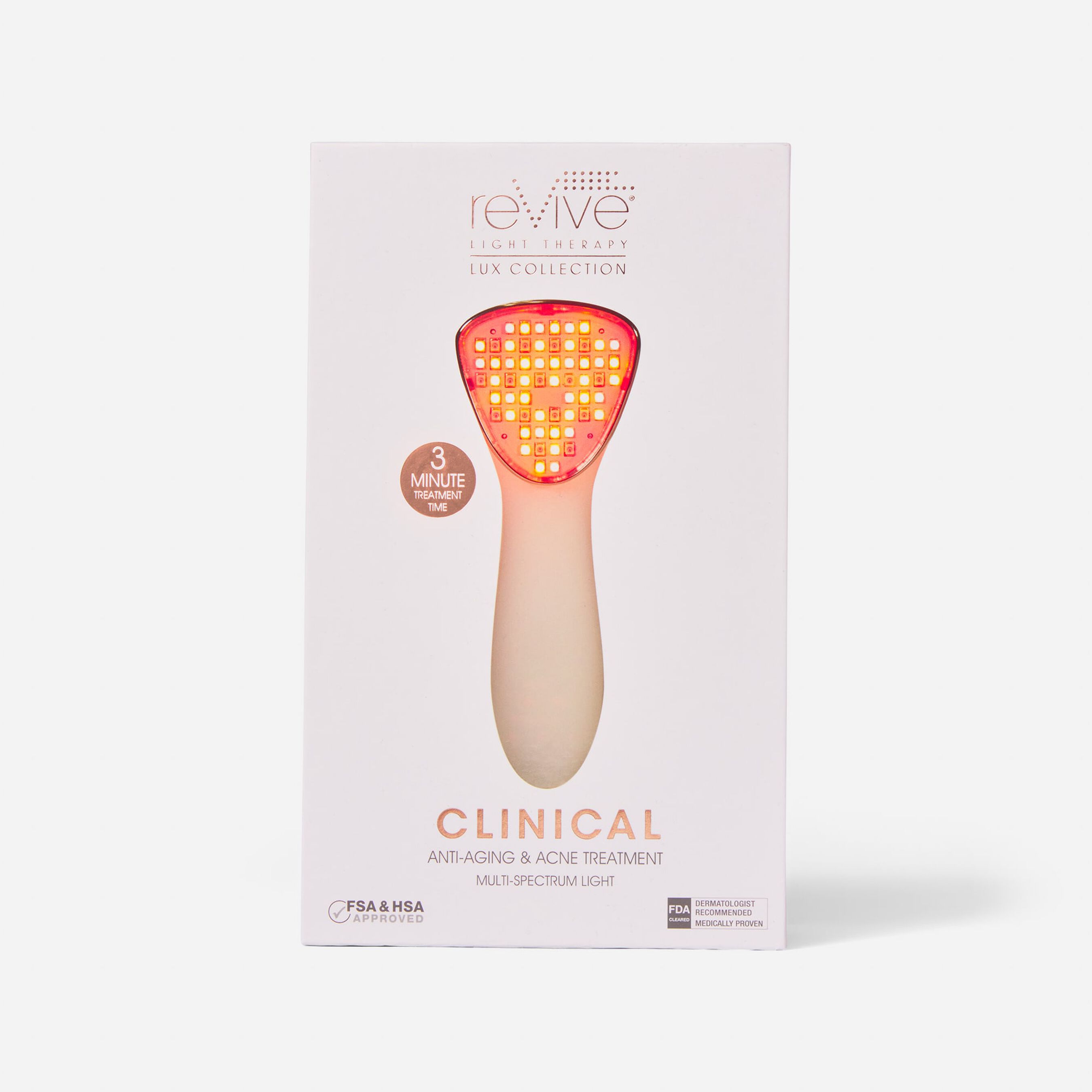 FSA Eligible reVive Light Therapy LUX Clinical Light Therapy Handheld Device FSA Store
