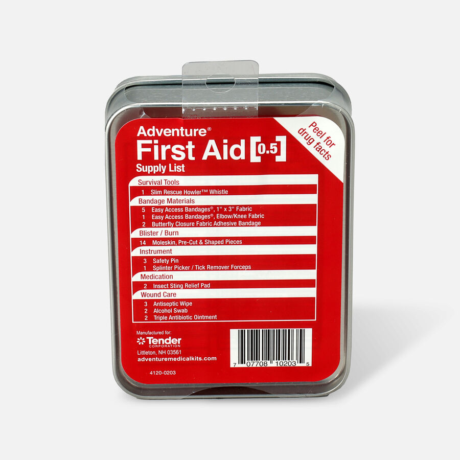 Adventure First Aid, 0.5 Tin, Kit, , large image number 1