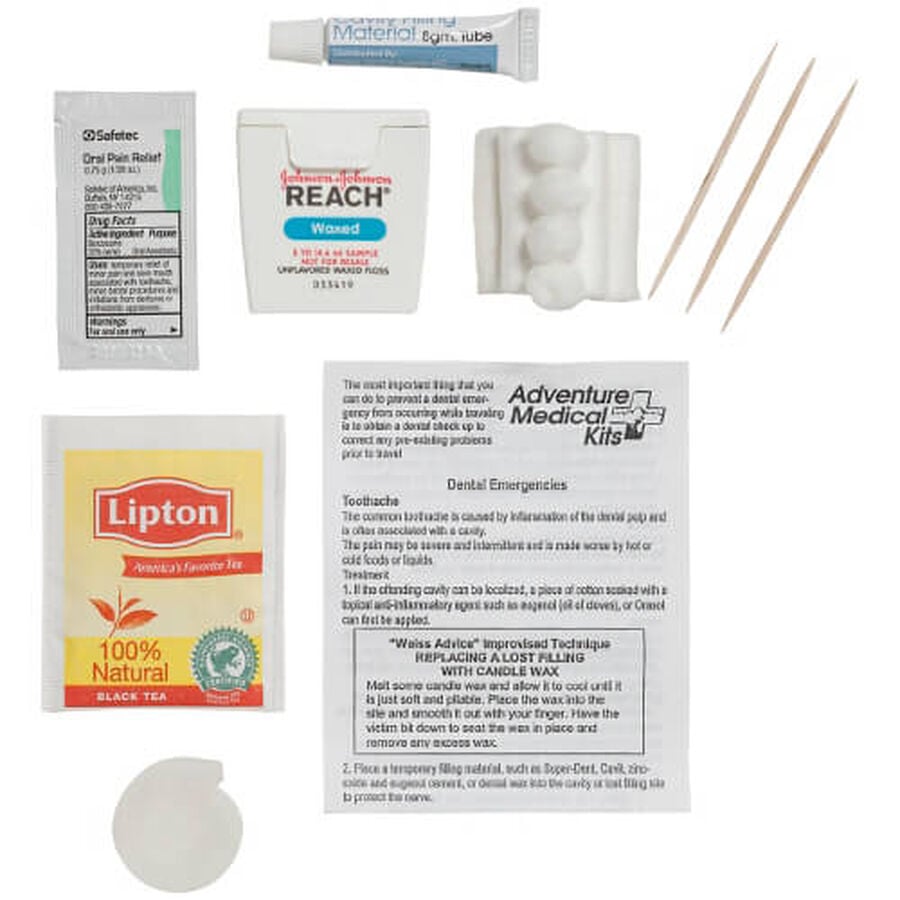 Adventure Medical Dental Medic Travel First Aid Kit with Cavity-Filler, 22 pc., , large image number 2