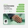 Improvia Washable Underpads, Heavy Absorbency, Reusable Incontinence Pads for Bed, Sofa, Floor, Medium 34&rdquo; x 36&rdquo;, 4-Pack, , large image number 2
