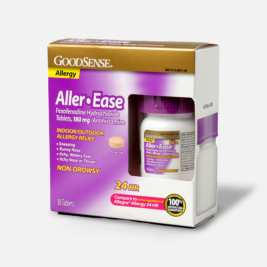 GoodSense® Aller-Ease 180 mg 24-Hour Non-Drowsy Tablets, , large image number 2