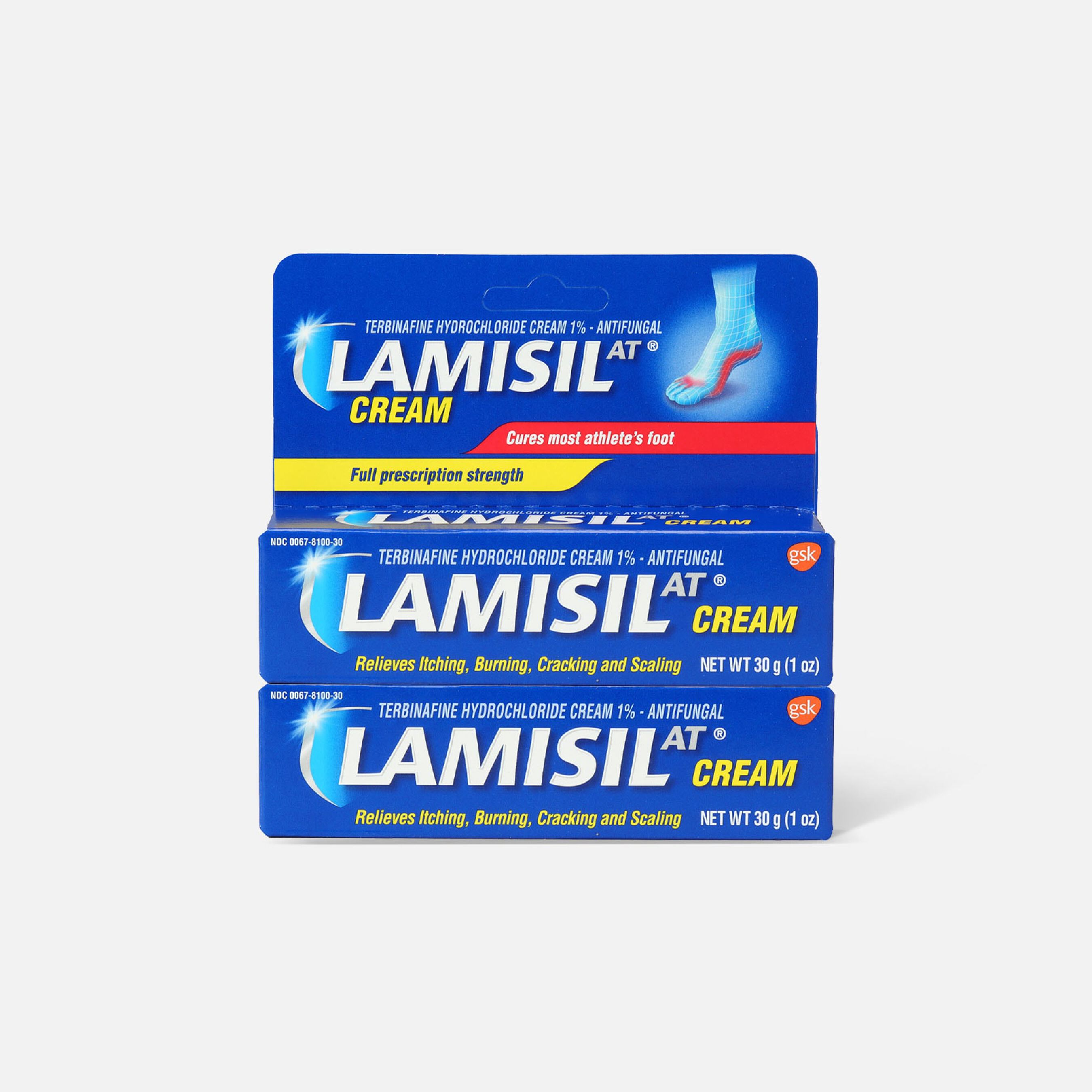 FSA Eligible Lamisil Athlete's Foot Treatment Cream, 1 oz. (2Pack