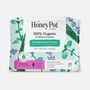The Honey Pot 100% Organic Cotton Cover Regular Menstrual Pads with Wings, Herbal, 20 ct., , large image number 0