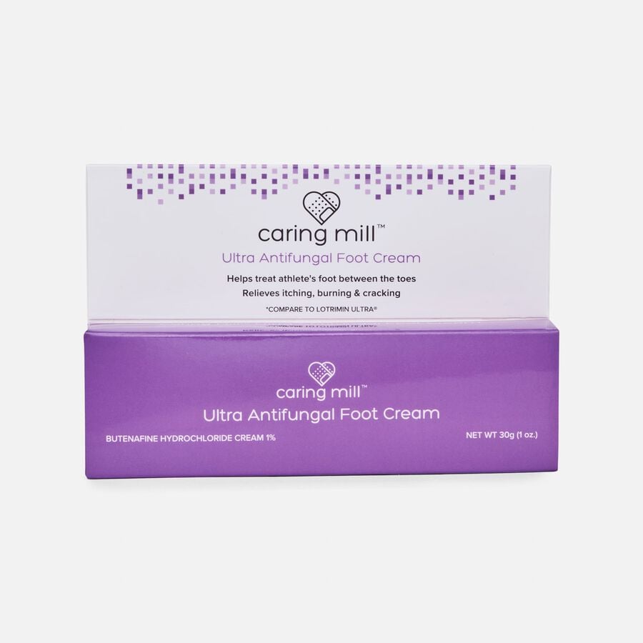 Caring Mill&trade; Ultra Antifungal Foot Cream, 1 oz., , large image number 0