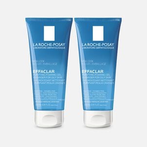 La Roche-Posay Effaclar Purifying Foaming Gel Cleanser for Oily Skin, 6.76 oz. (2-Pack)