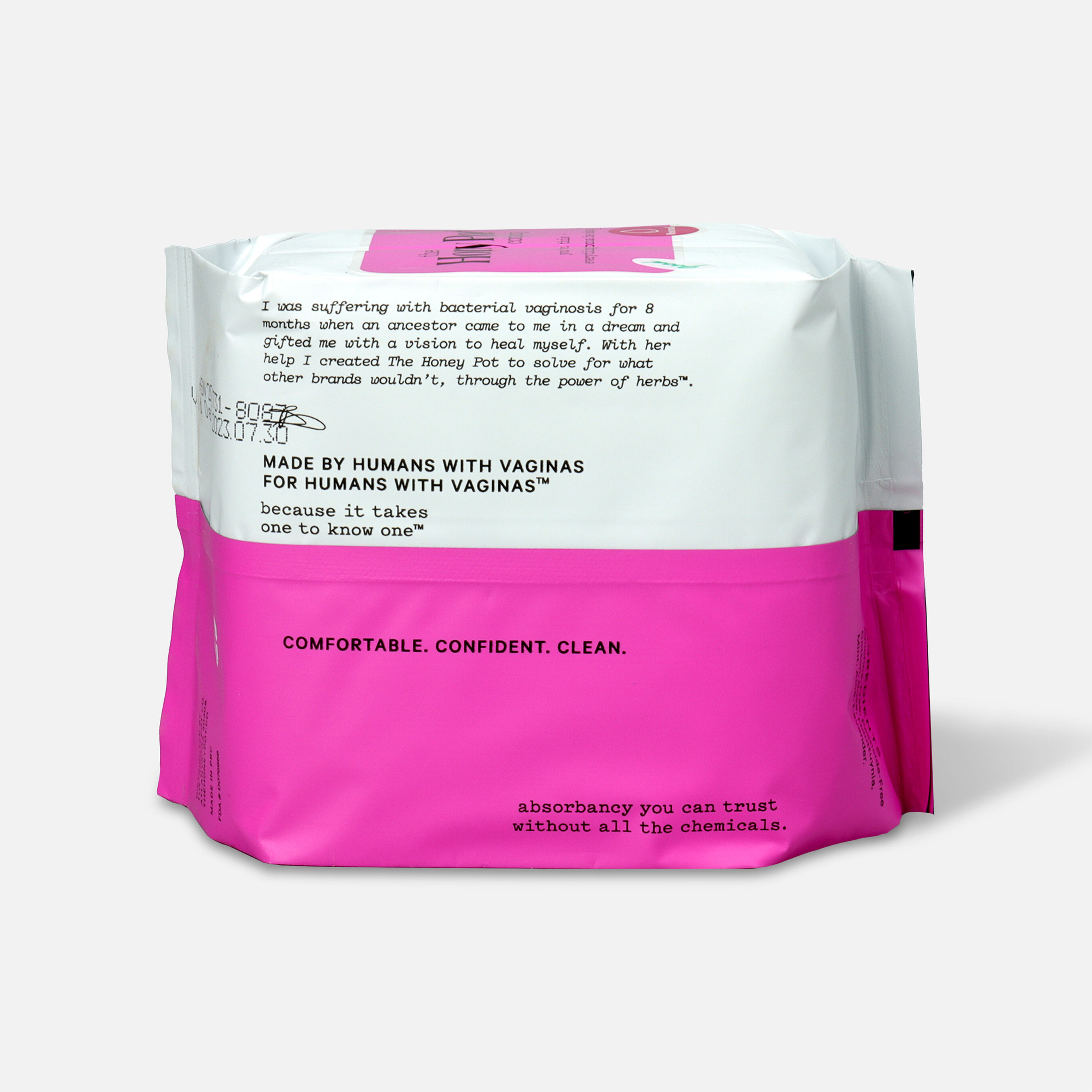 The Honey Pot Herbal Pads with Wings