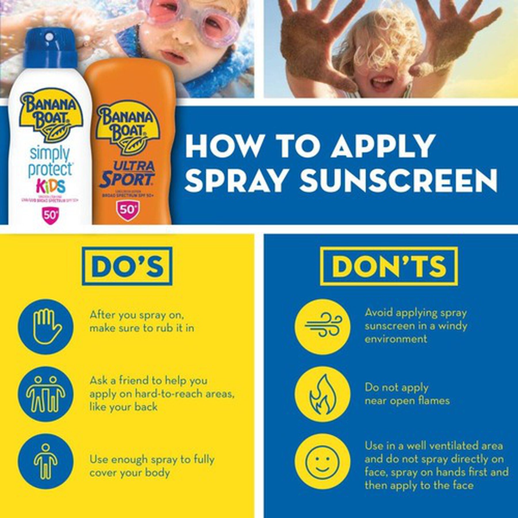 FSA Eligible Banana Boat Hair & Scalp Defense Sunscreen Spray SPF 30