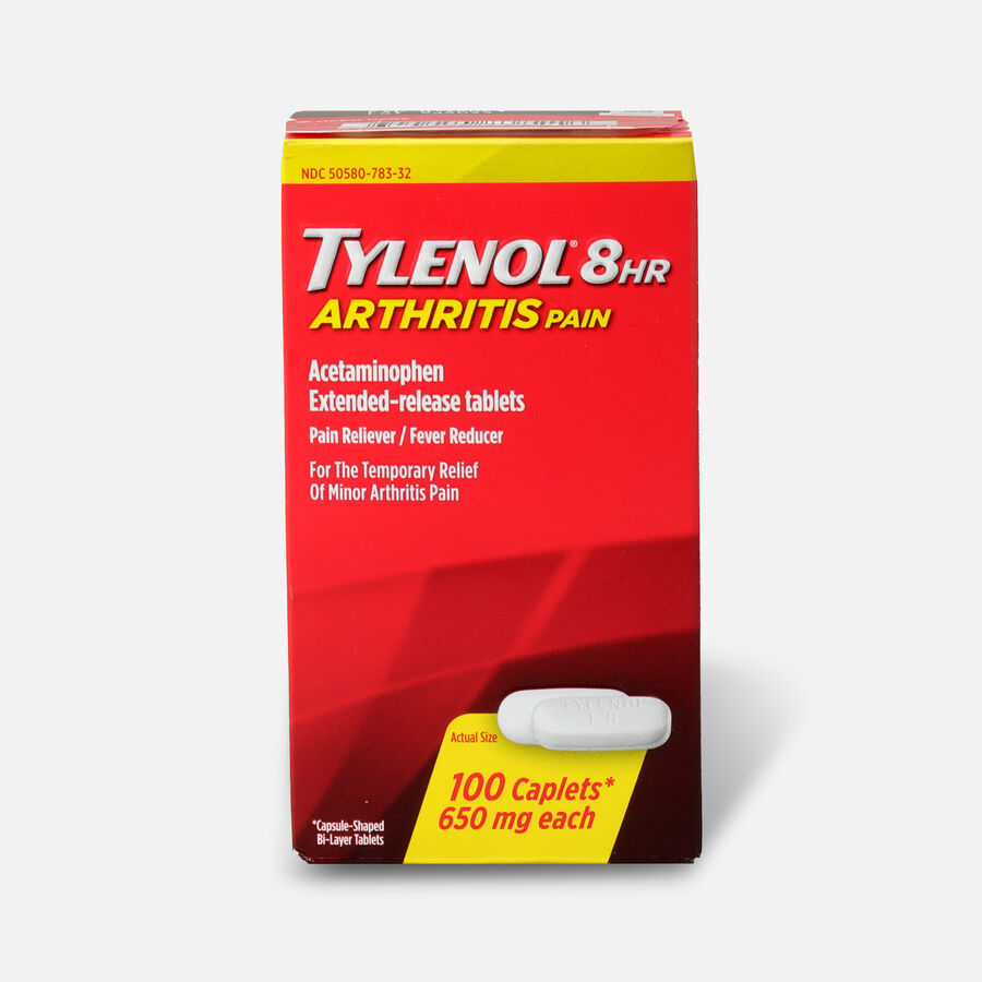 Tylenol 8HR Arthritis Pain Caplet, 100 ct., , large image number 0