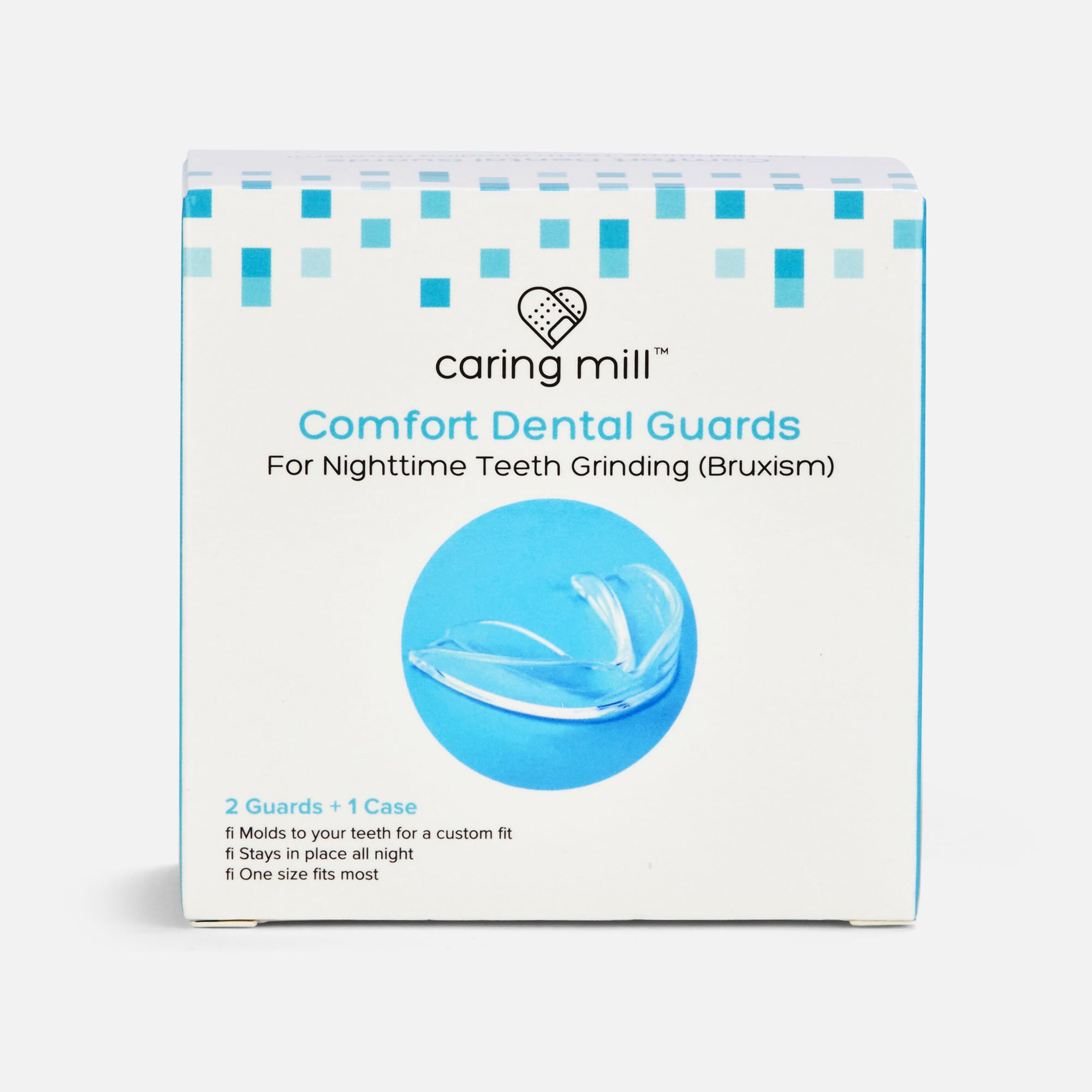 FSA Eligible Caring Mill™ Comfort Nighttime Dental Guards 2 Guards 1