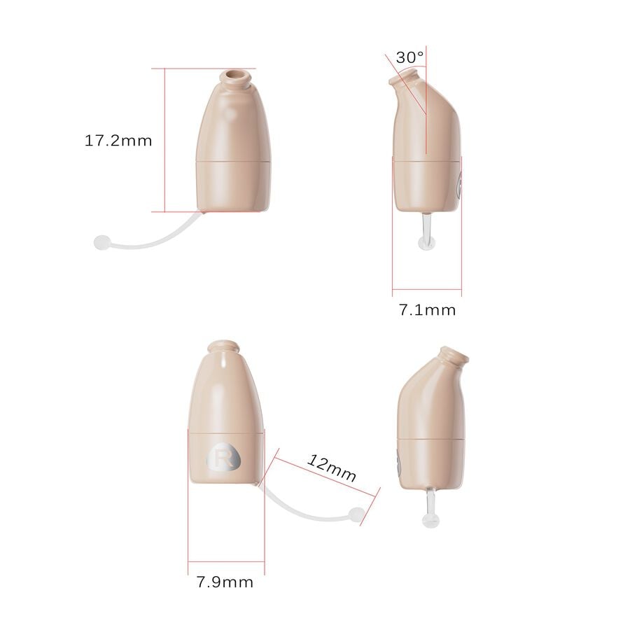 Ceretone Core One Pro Invisible in Canal OTC Hearing Aids, , large image number 6