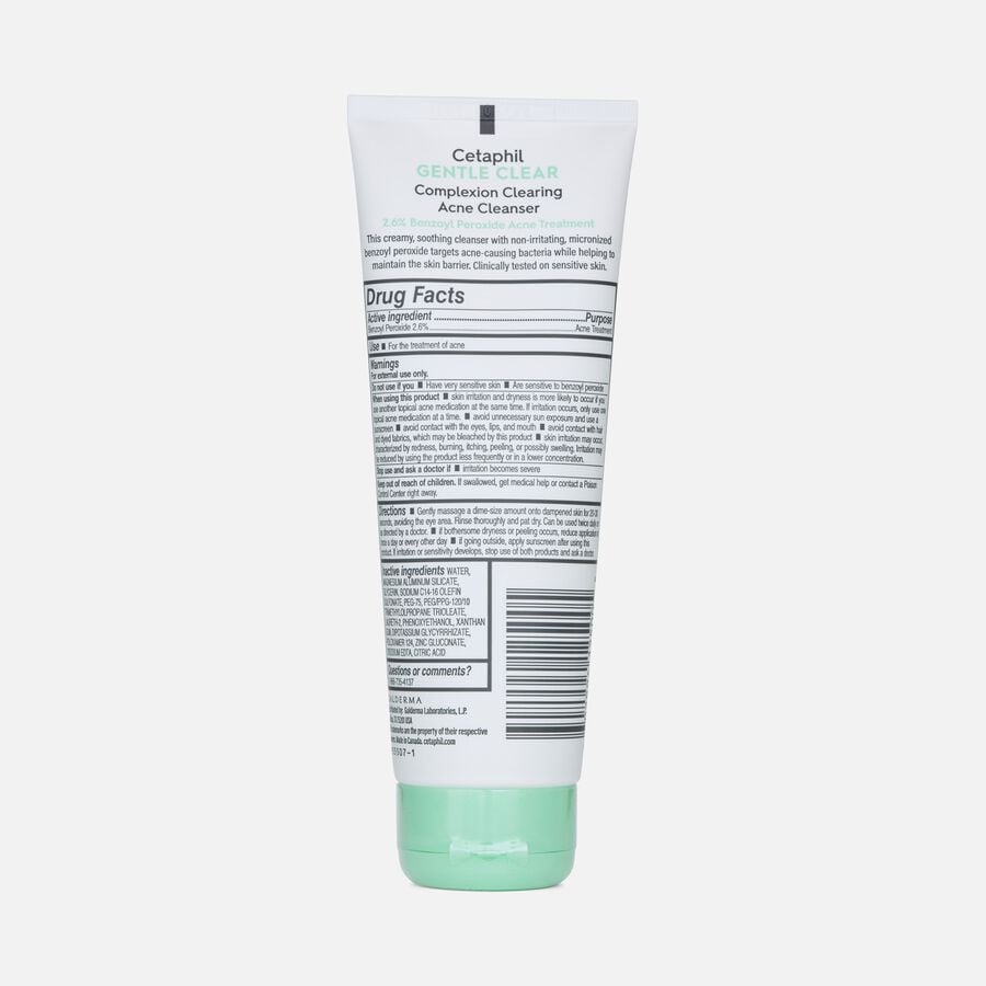 Cetaphil  Gentle Clear Complexion Clearing Acne Cleanser,  4.2 oz., , large image number 1