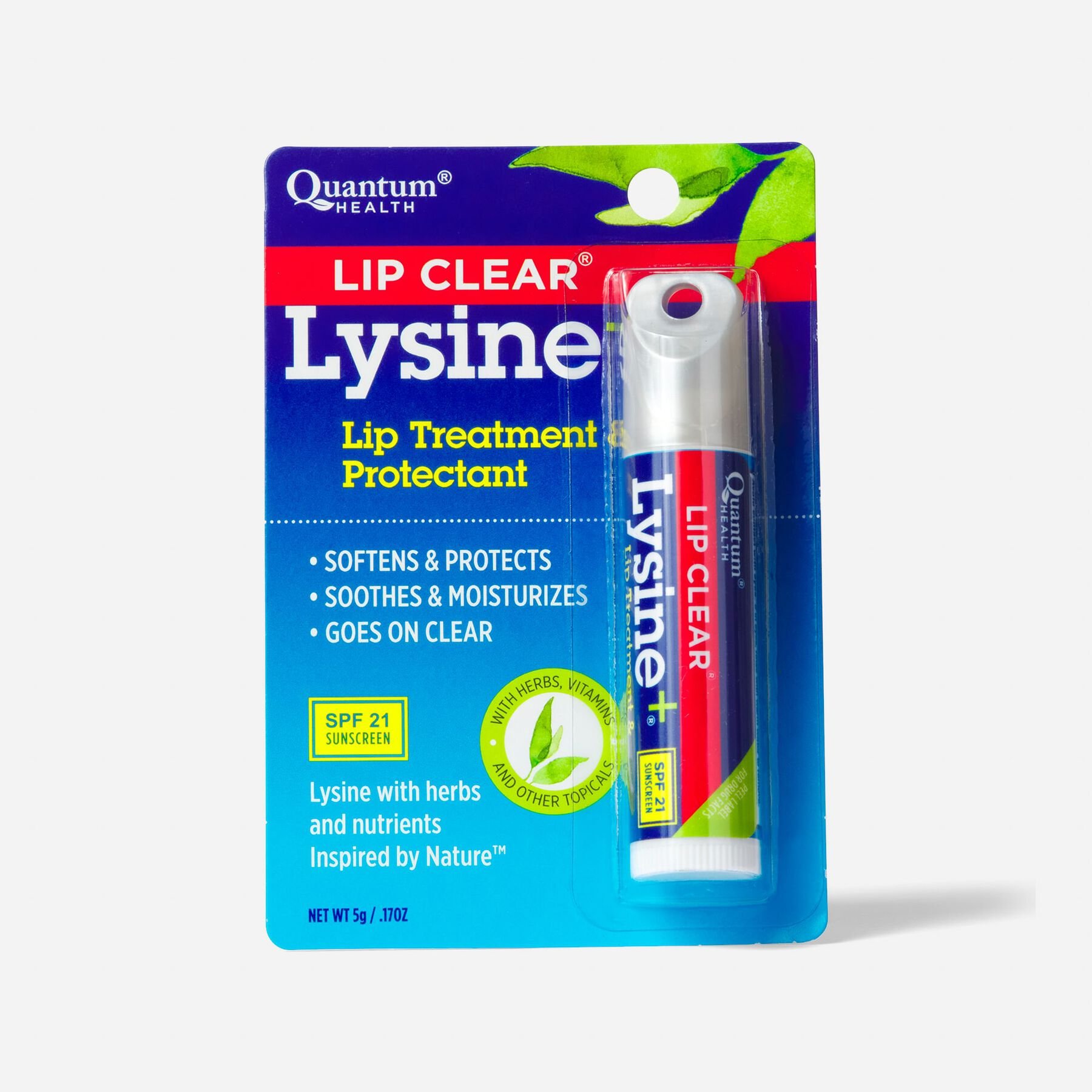 FSA Eligible Quantum Health Lip Clear Lysine+ Balm FSA Store