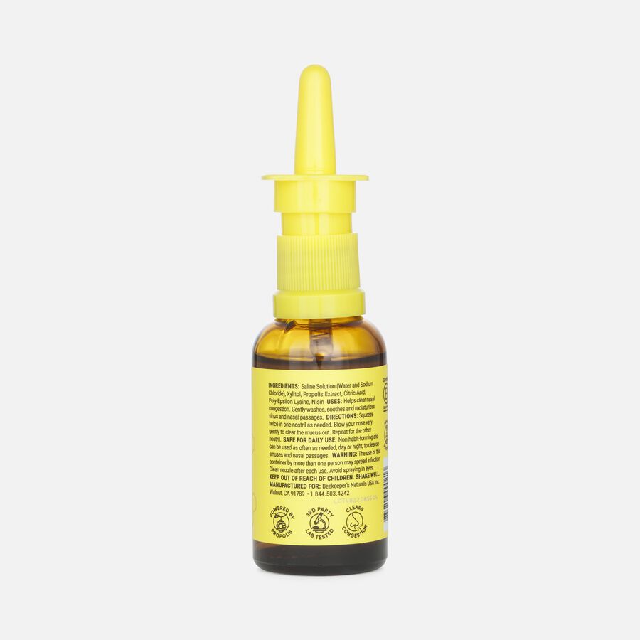 Beekeeper's Naturals Propolis Nasal Spray, 1 fl oz., , large image number 1