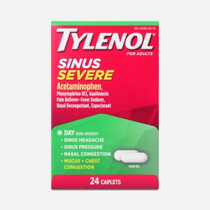 Tylenol&reg; Sinus Severe Daytime Caplets, 24 ct.