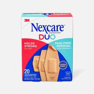 Nexcare DUO Bandage Assorted 20 ct
