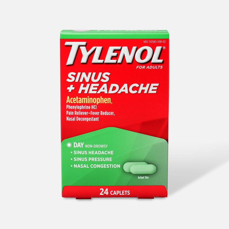 Tylenol Sinus + Headache Daytime Caplet, 24ct