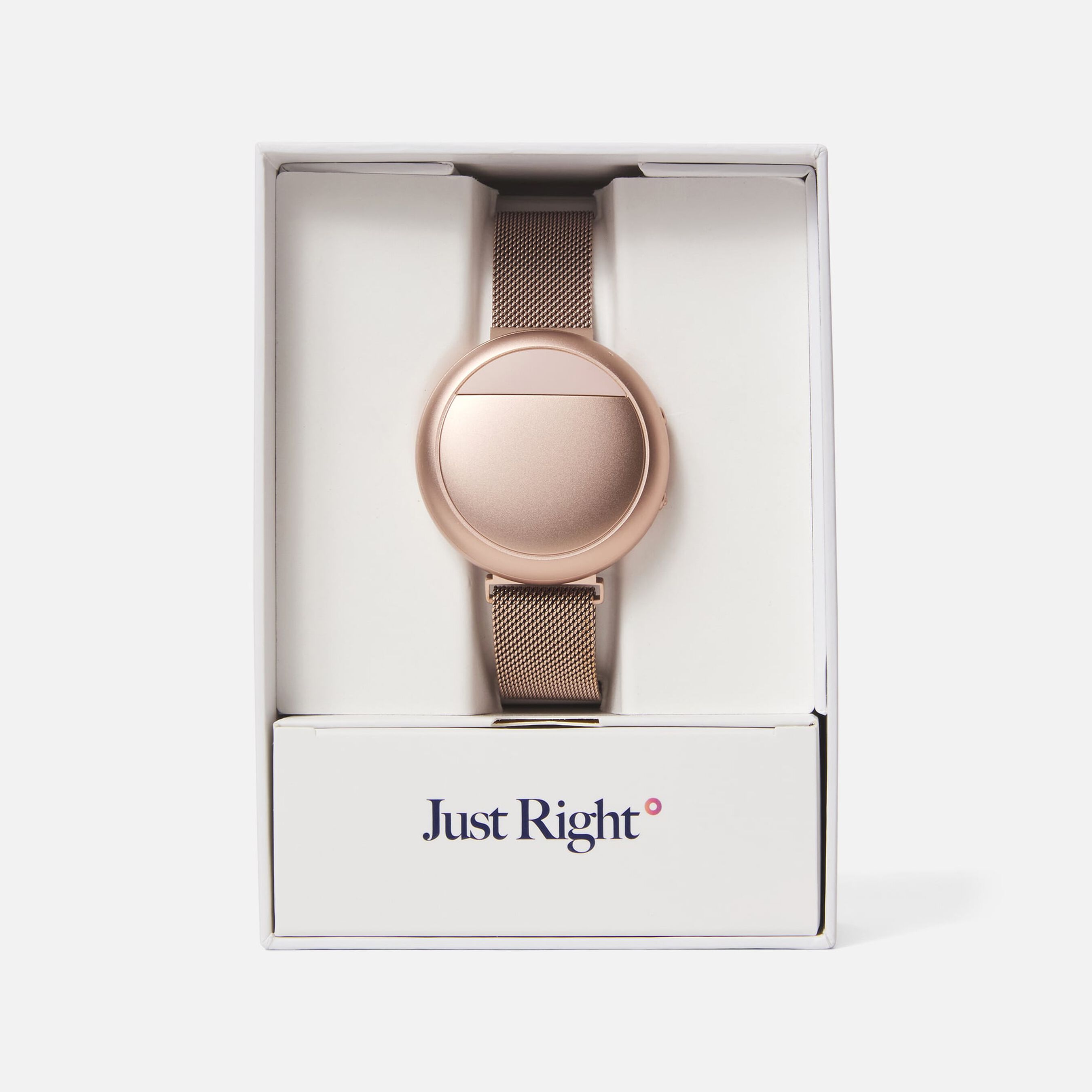 FSA Eligible EMBR Wave Hot Flash Relief Wristband, Rose Gold