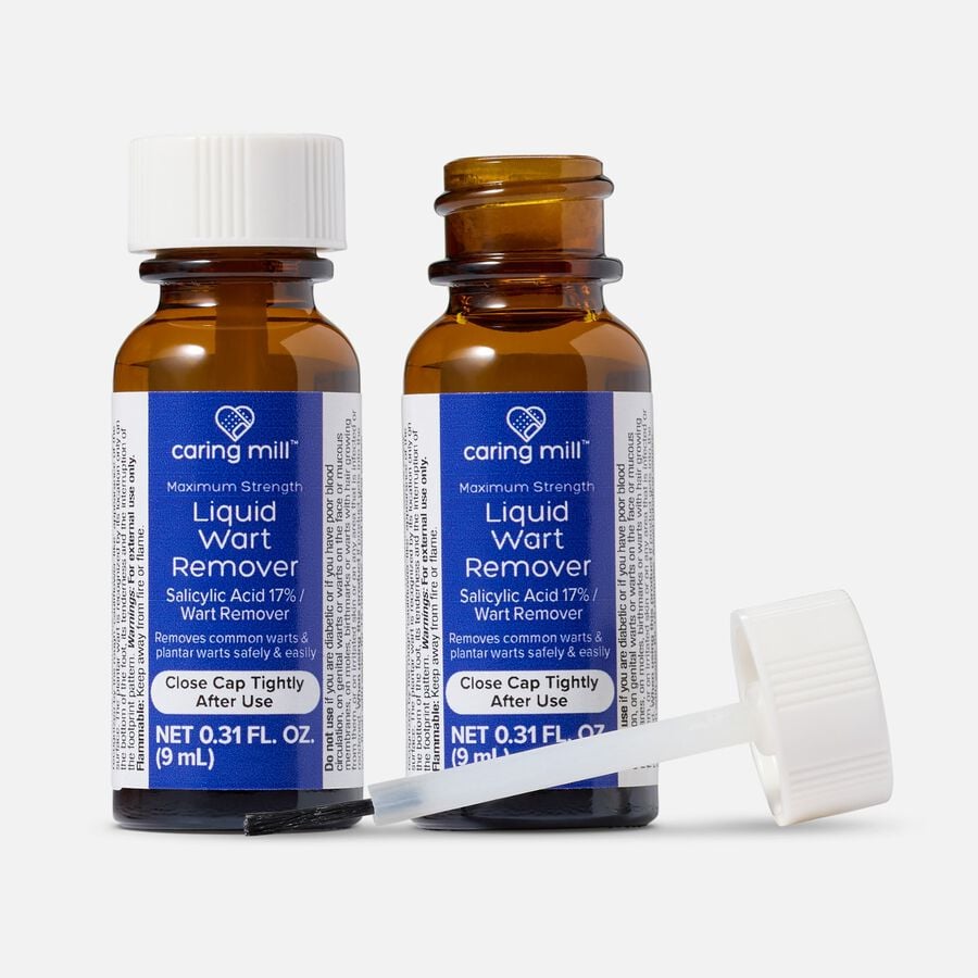 Caring Mill&trade; Liquid Wart Remover, 9 mL (2-Pack), , large image number 0