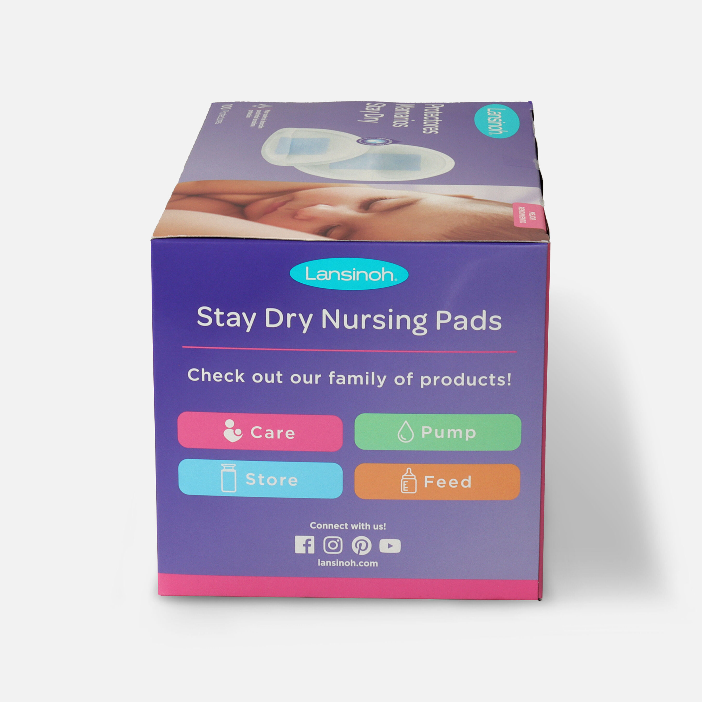 FSA Eligible Lansinoh Disposable Nursing Pads, 100 ct. FSA Eligible