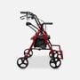 Drive Duet Rollator/Transport Chair, Burgundy, , large image number 2