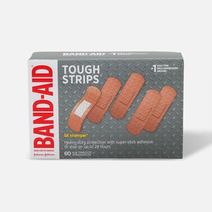 BAND-AID® TOUGH-STRIPS®Adhesive Bandages, 60 ct.
