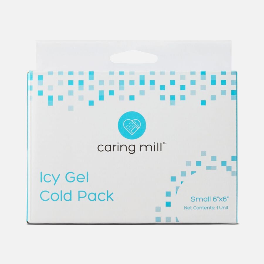 Caring Mill&trade; Icy Gel Cold Pack - Small 6" x 6", , large image number 1