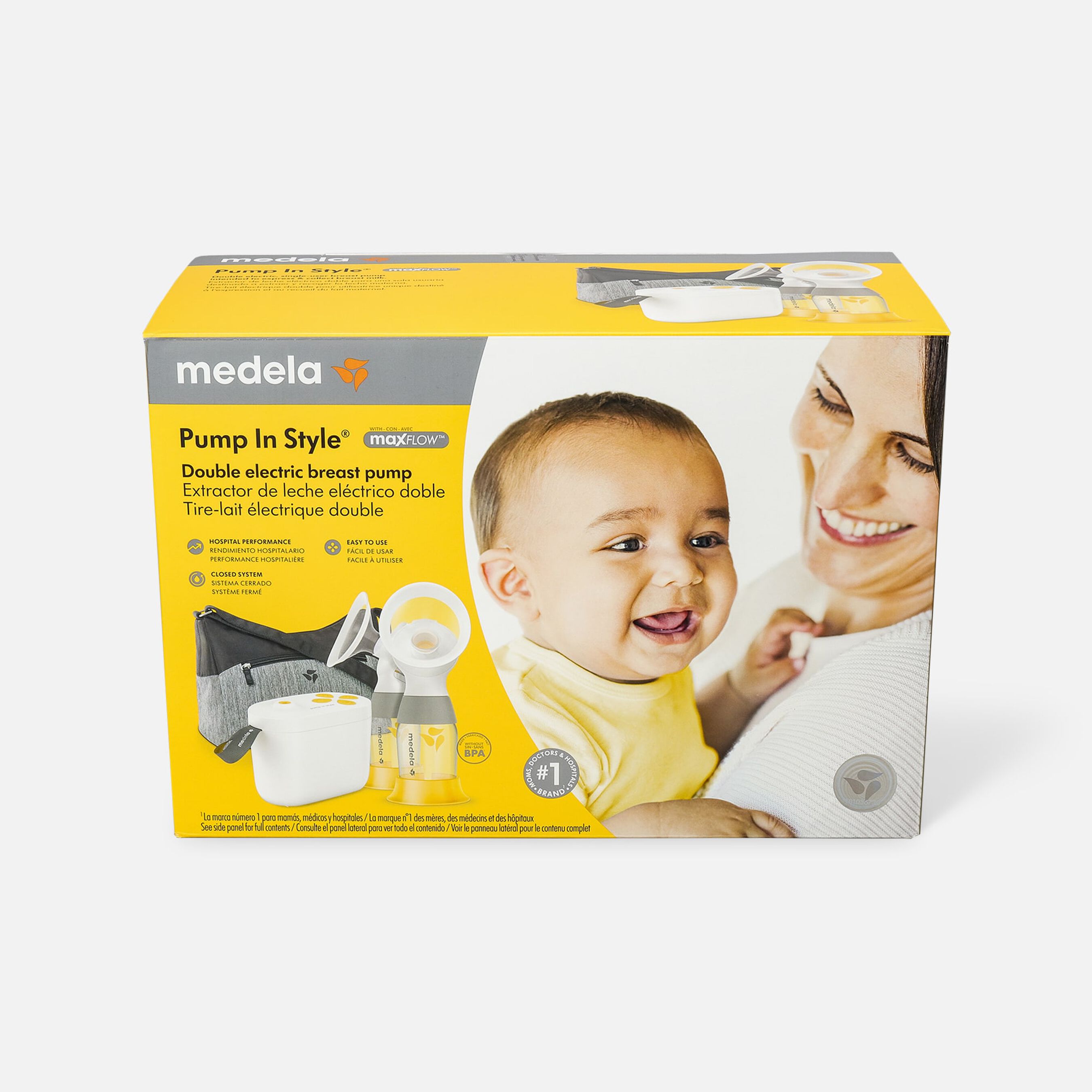 FSA Eligible Medela Pump In Style Double Electric Breast Pump with Max