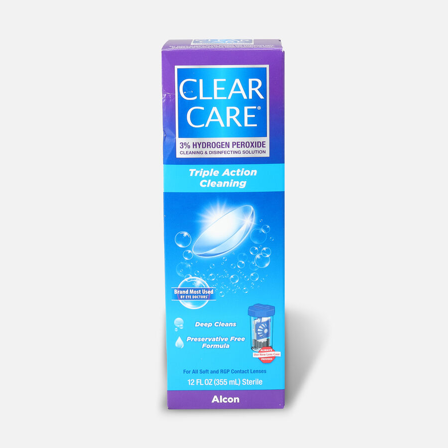 Clear Care Cleaning and Disinfecting Solution, , large image number 0