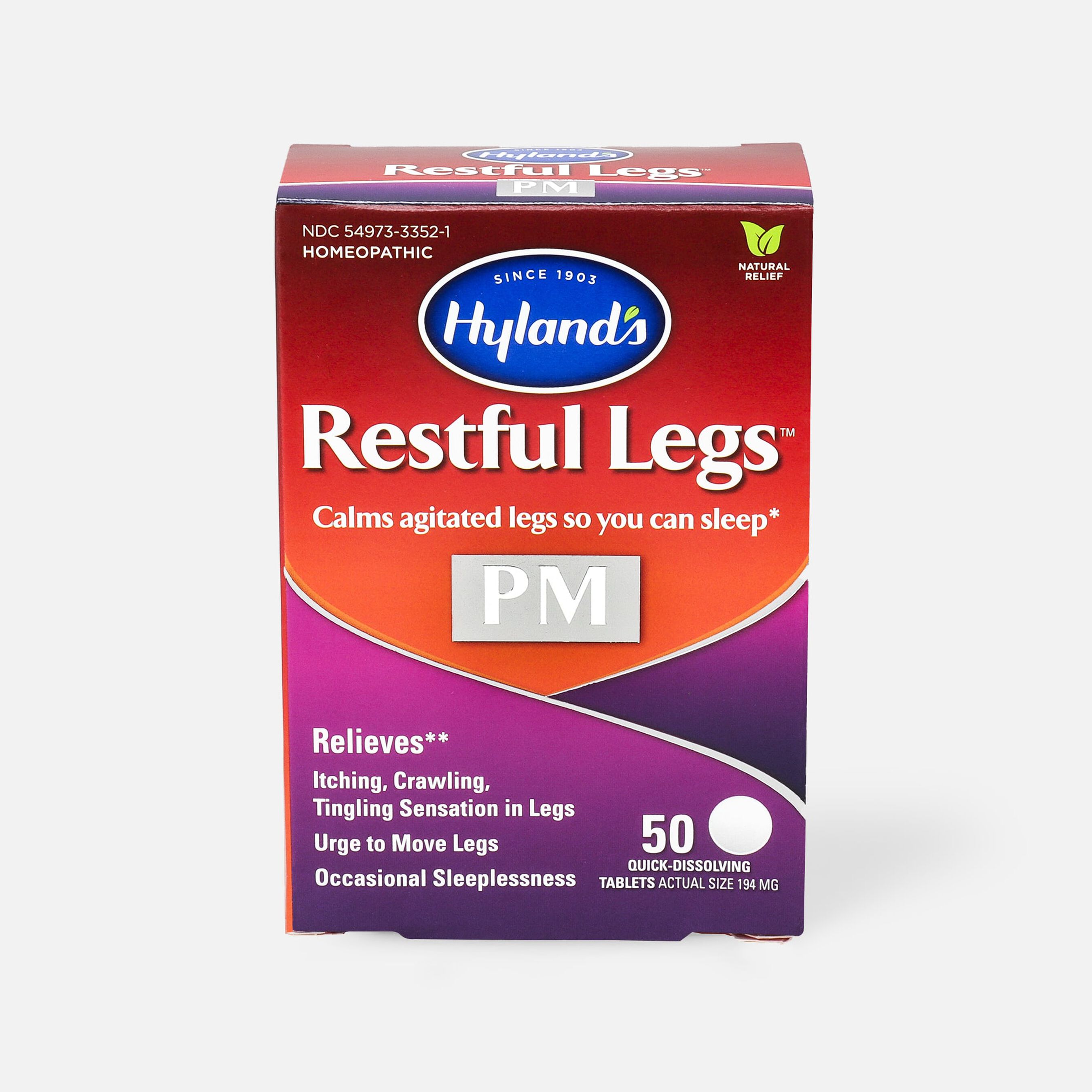Hyland's Restful Legs PM, 50 ct.