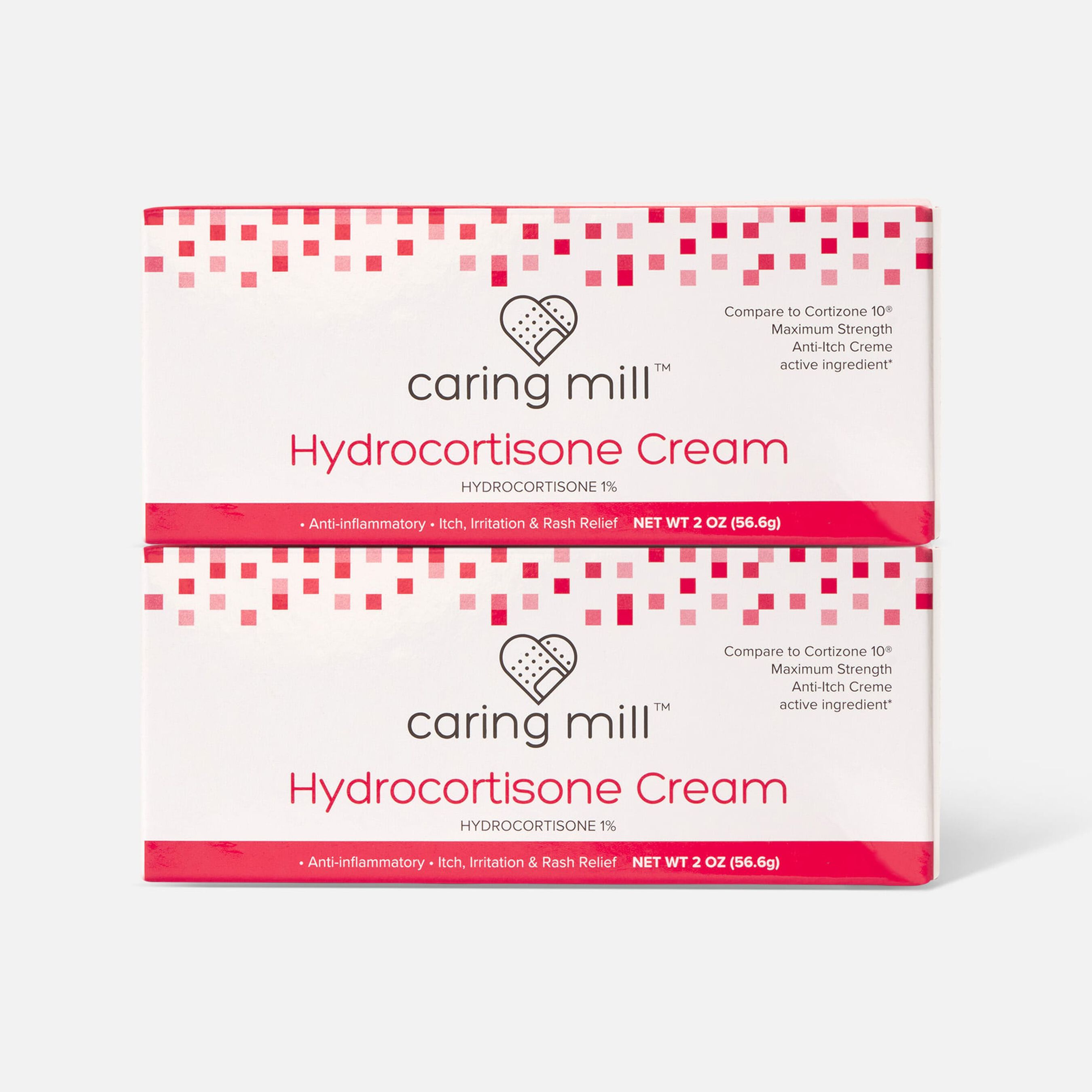FSA Eligible Caring Mill™ Hydrocortisone Cream, 2 oz. (Pack of 2) FSA