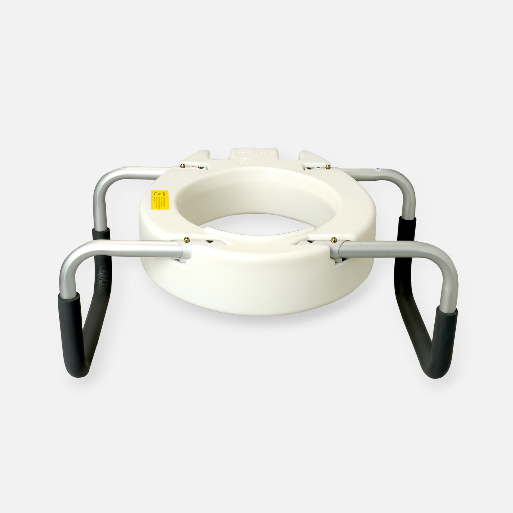 Essential Medical Toilet Seat Riser with Removable Arms
