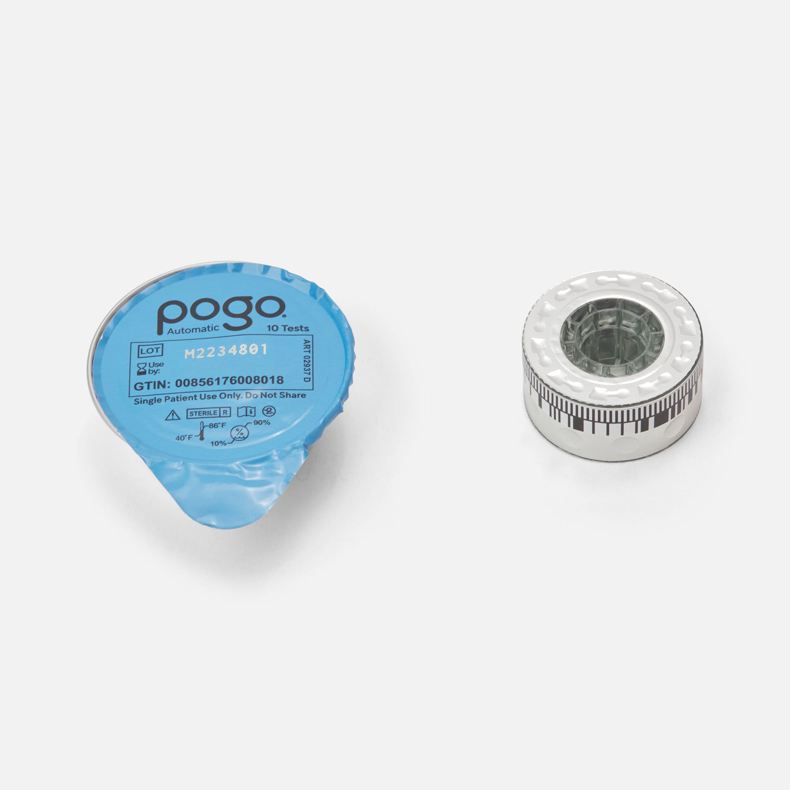 FSA Eligible POGO Automatic Test Cartridges Tube, 50 Tests FSA Eligible