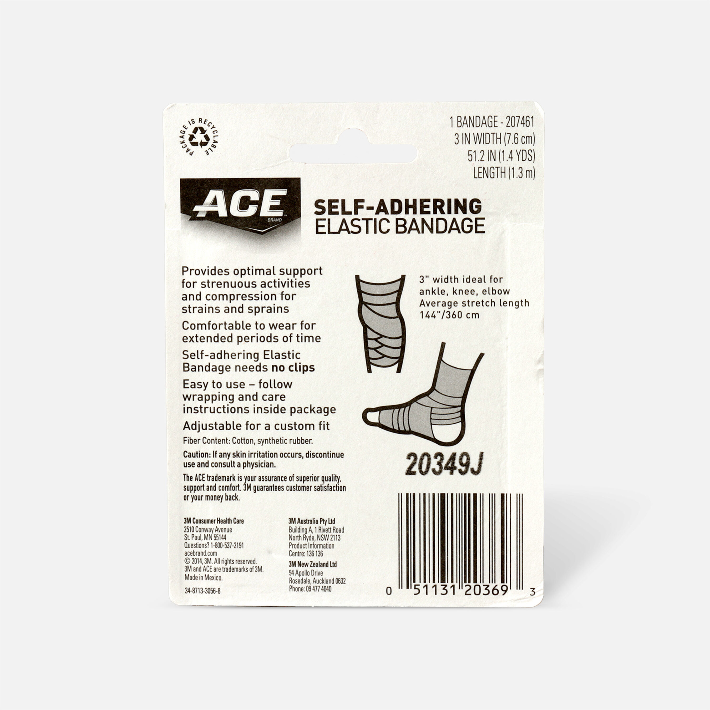 ACE SelfAdhering Elastic Bandage