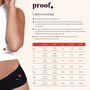 Proof® Leak & Period Underwear - Mesh Hipster (4 Tampons/8 tsps), Black, XL, , large image number 7