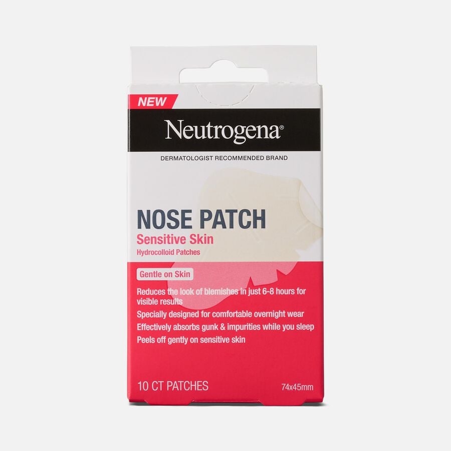 Neutrogena Sensitive Skin Acne Nose Patch, 10 ct., , large image number 0