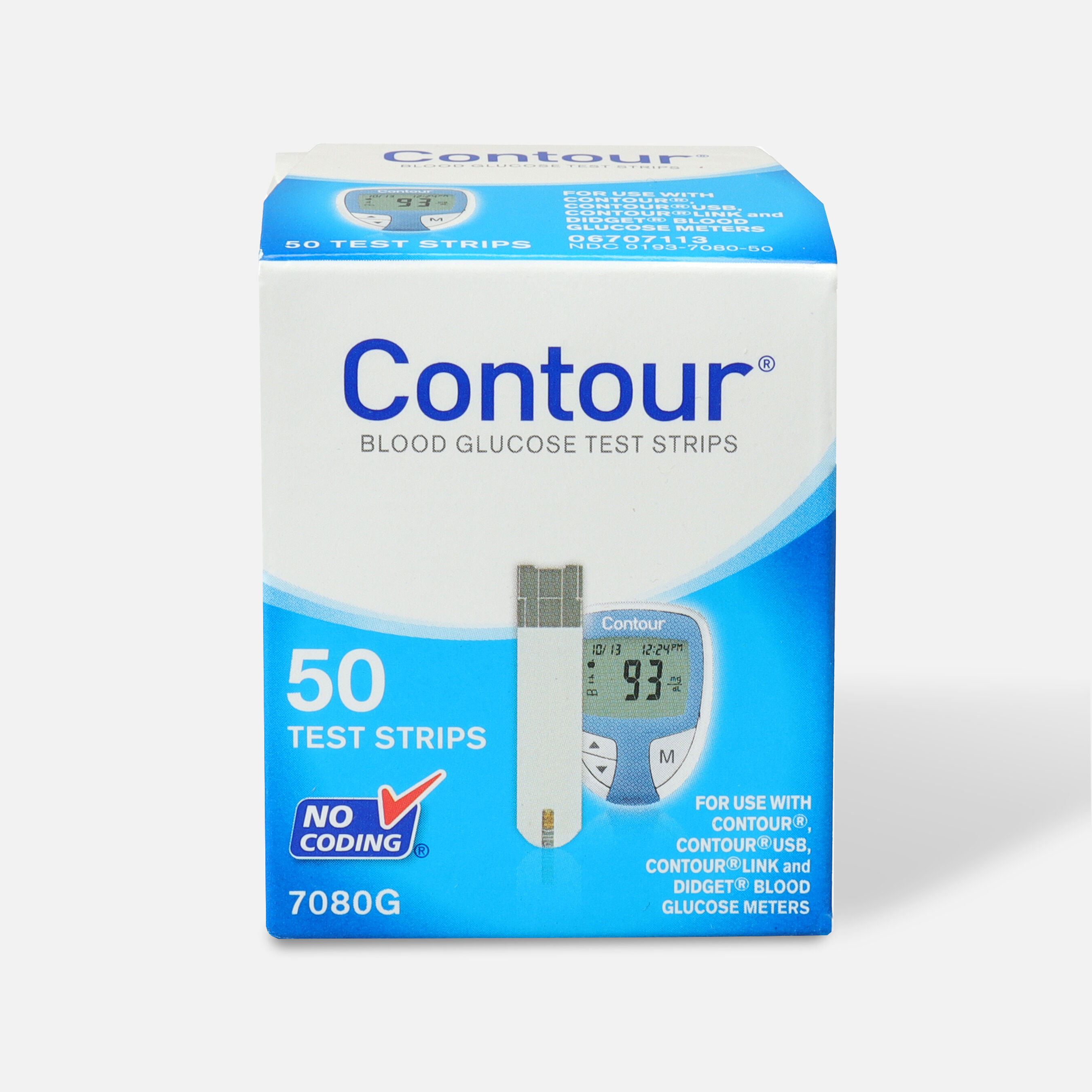 Bayer Contour Test Strips, 50 ea