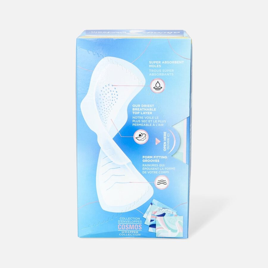 Always Infinity FlexFoam Pads for Women Size 1 Regular Absorbency, with Wings Unscented, 36 ct., , large image number 1