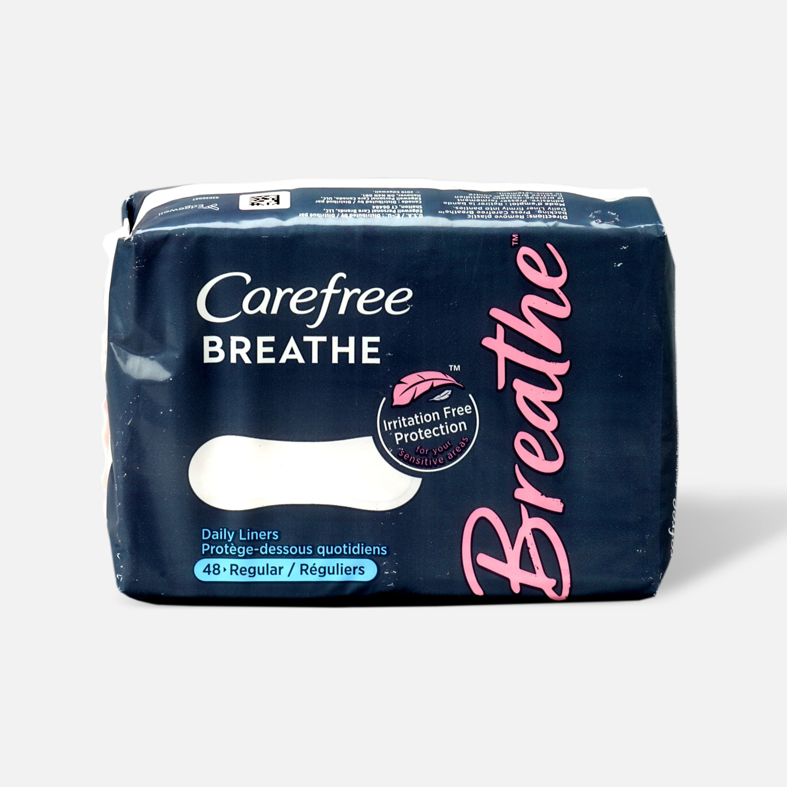 Carefree Breathe Wrapped Liners