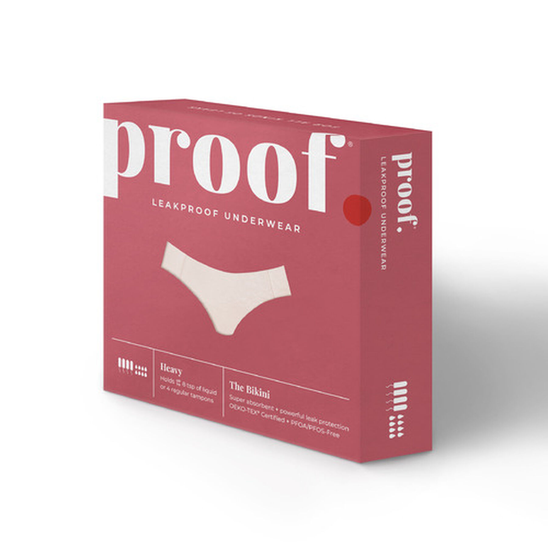 FSA Eligible Proof® Leak & Period Underwear Bikini (4 tampons / 8 tsps)