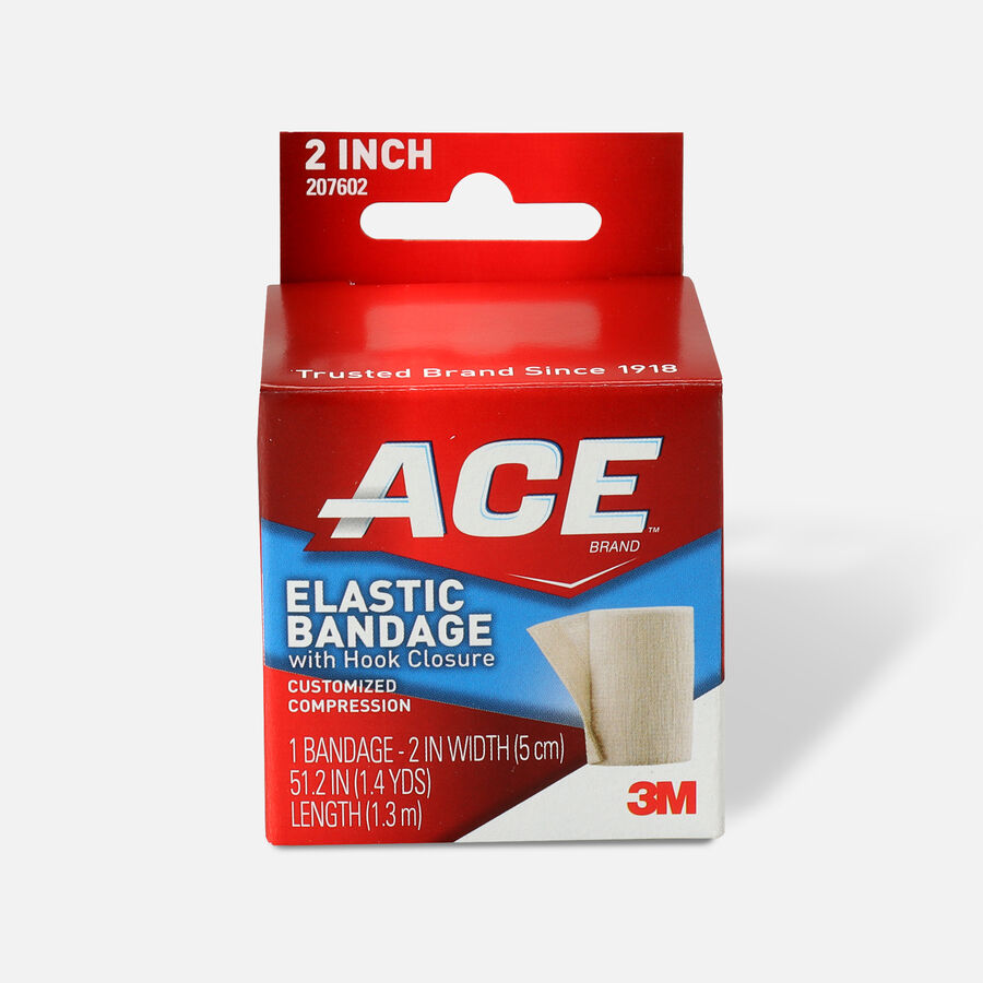 ACE 2" Elastic Bandage with Hook Closure, , large image number 0