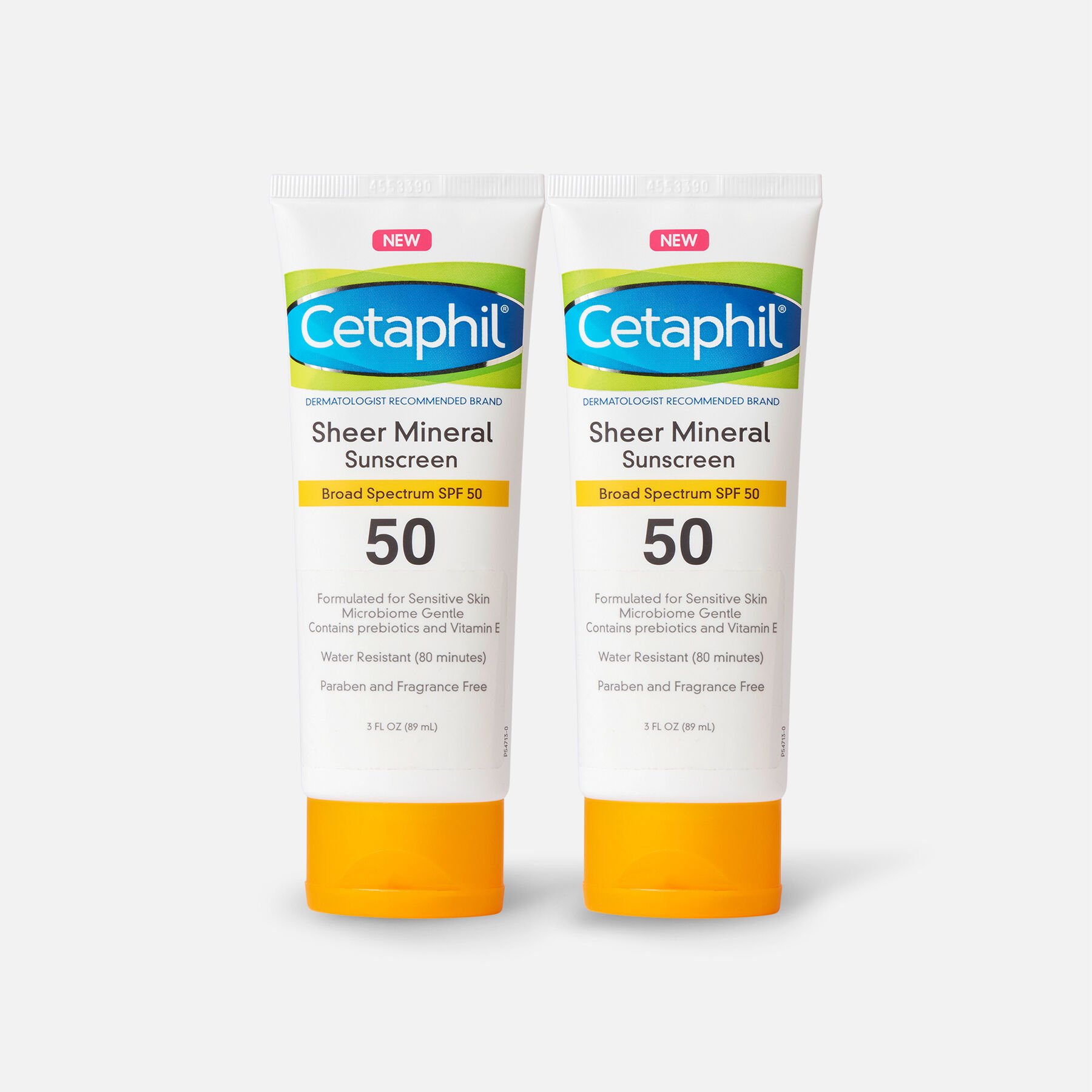 FSA Eligible Cetaphil Sun Sheer Mineral Sunscreen Lotion for Face and