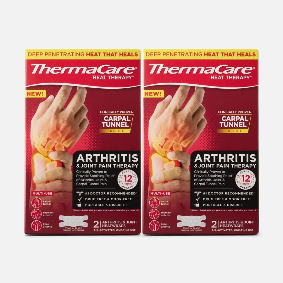 ThermaCare Arthritis & Joint Pain Heatwraps, 2 ct. (2-Pack), , large image number 0