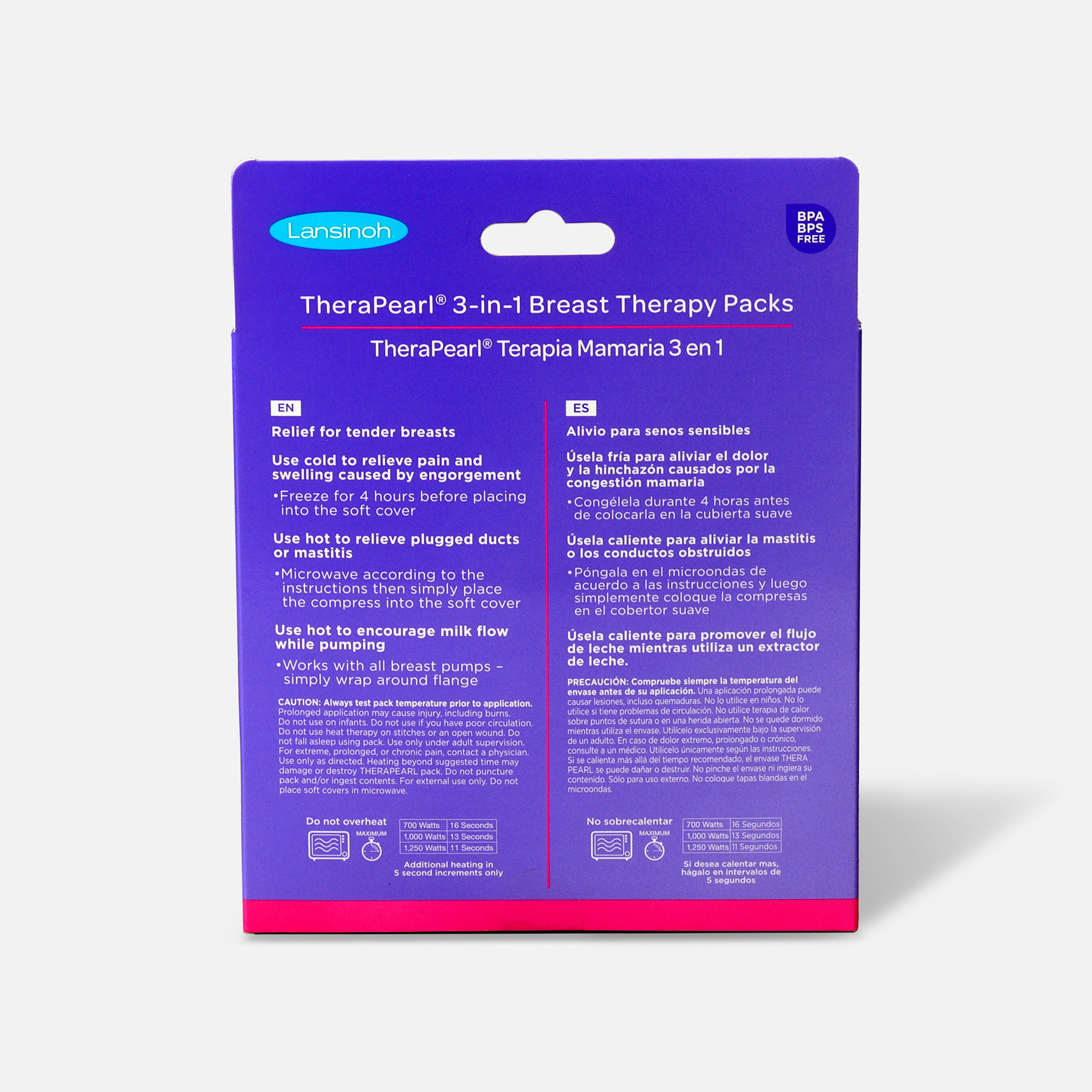 Lansinoh TheraPearl 3in1 Hot or Cold Breast Therapy