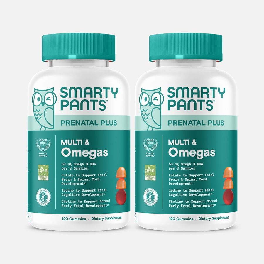 SmartyPants Prenatal Plus Multi & Omegas, 120 ct. (2-Pack), , large image number 0