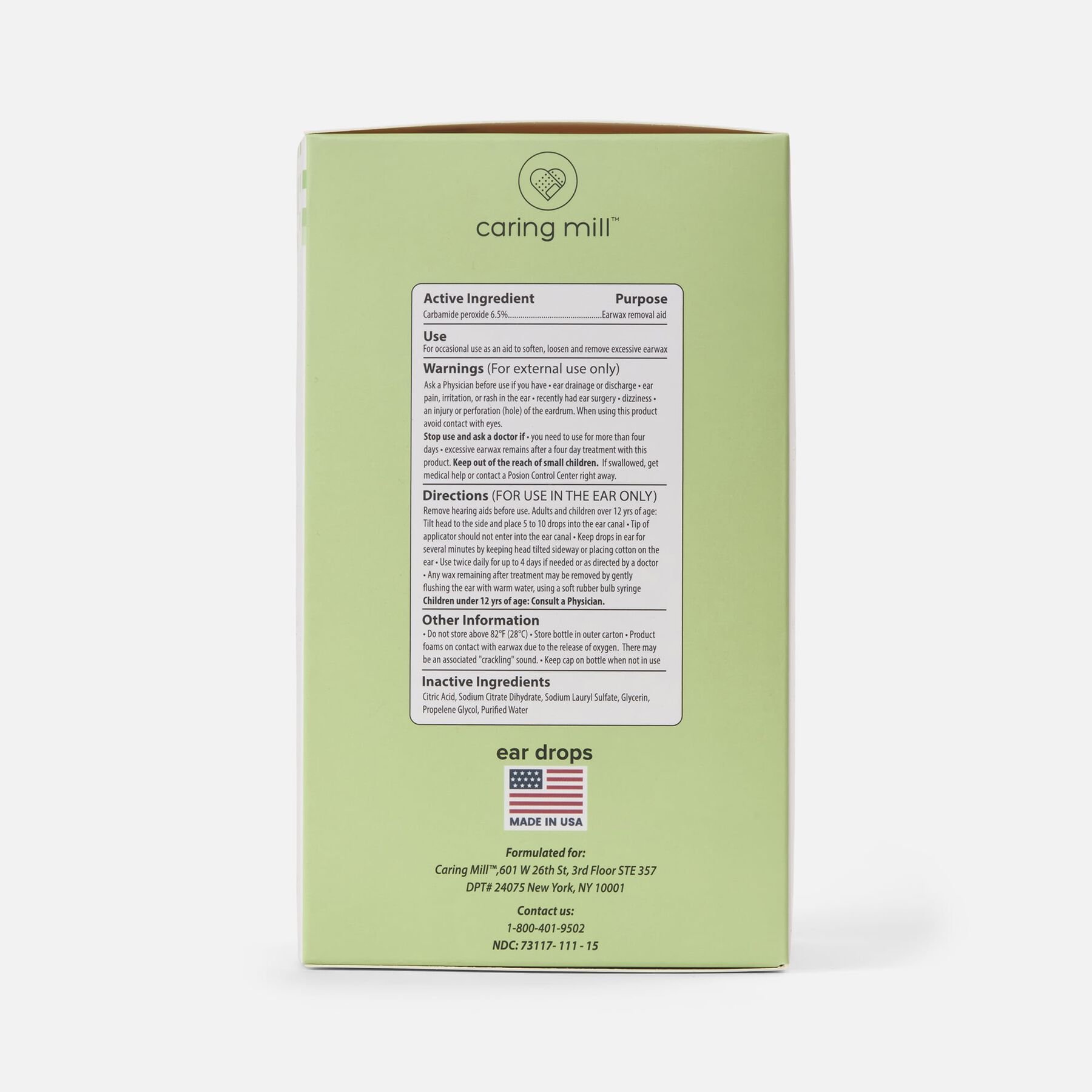 FSA Eligible Caring Mill™ Ear Wax Irrigation Kit FSA Store