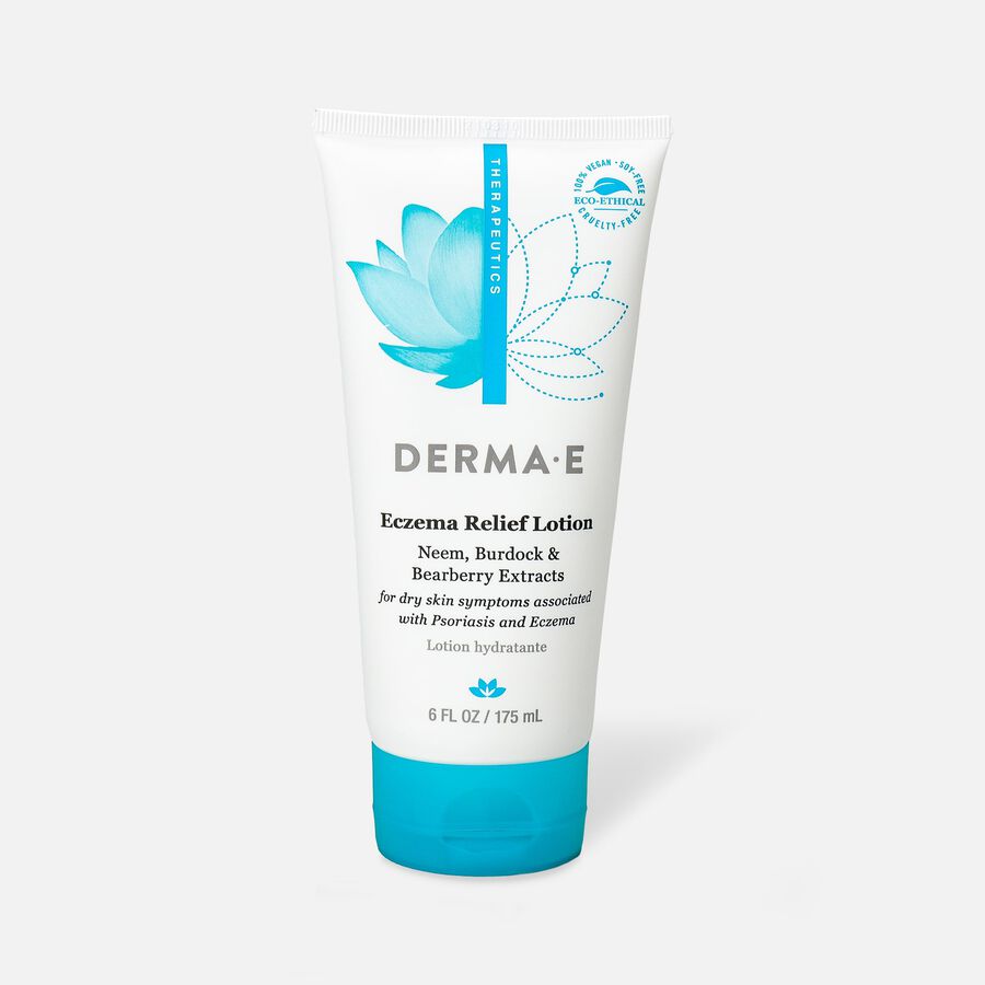 Derma E Eczema Relief Lotion, 6 oz., , large image number 0