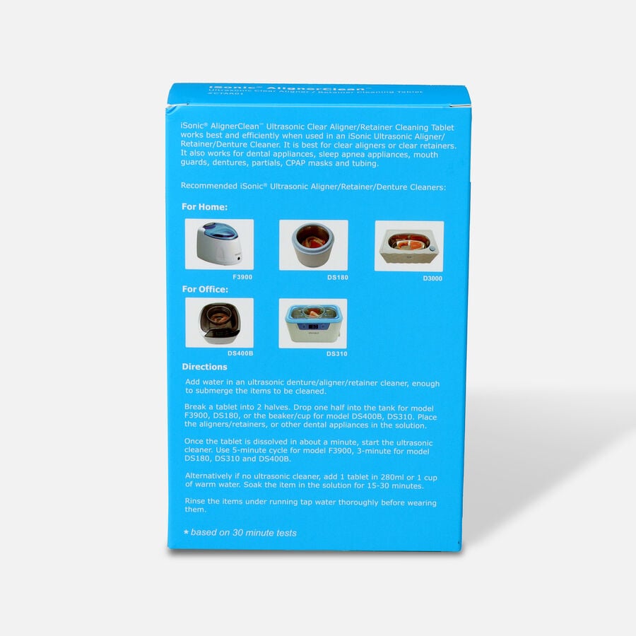 FSA Eligible iSonic Ultrasonic Cleaning Tablet 48 ct. FSA Store