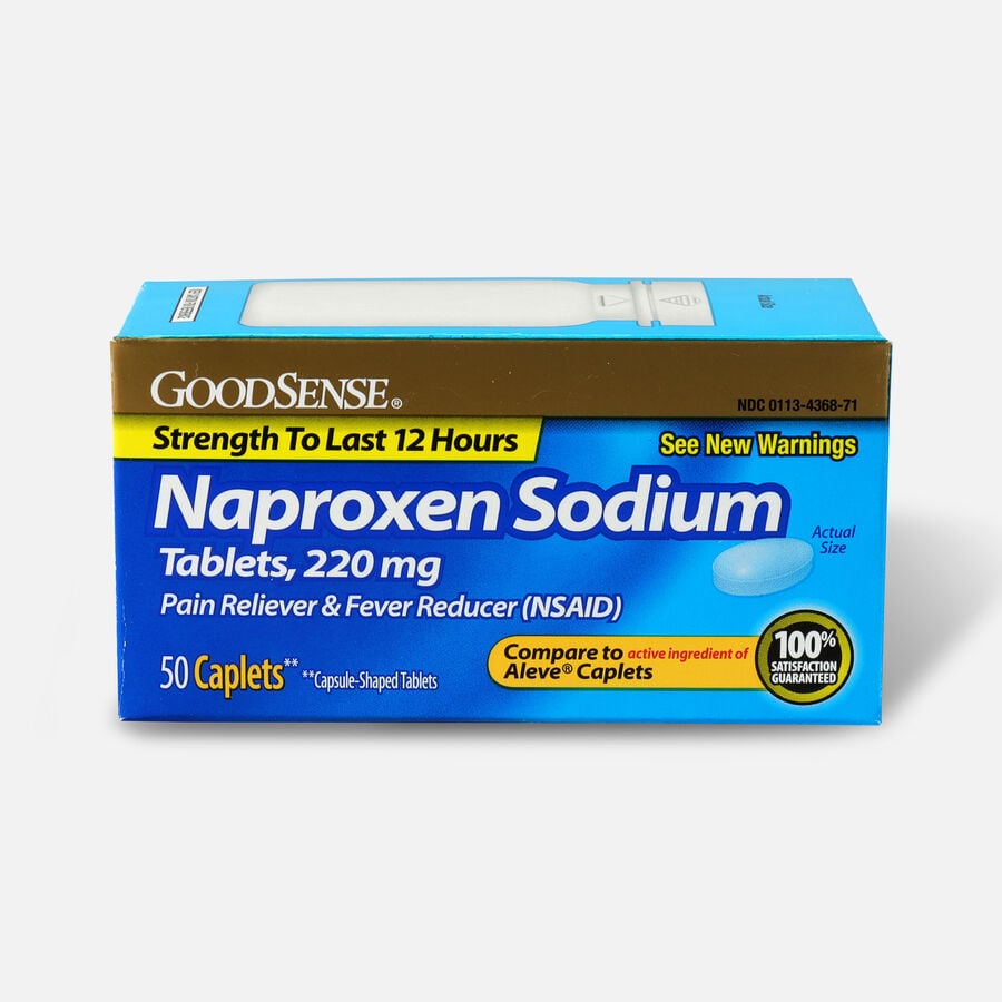 GoodSense® Naproxen Sodium Caplets 220 mg, , large image number 1